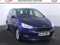 Used Ford C-MAX Zetec 125 HP (91 kW) 2016 Blue MPV