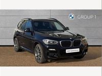 Used BMW X3 M Sport 181 HP (133 kW) 2019 Black SUV