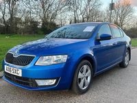 Used Skoda Octavia SE L 150 HP (110 kW) 2016 Blue Hatchback