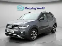 Begagnad VW T-Cross Black Edition 110 HK (80 kW) 2023 Grå SUV