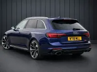 Used Audi RS4 Comfort 450 HP (330 kW) 2018 Blue Estate