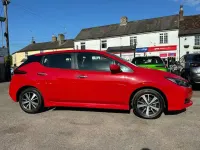 Used Nissan Leaf Acenta 110 kW (150 HP) 2021 Red Hatchback