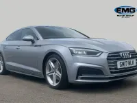 Used Audi A5 Sportback S-Line 190 HP (139 kW) 2017 Silver Hatchback