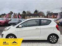 Used Kia Picanto Air 68 HP (50 kW) 2014 White Hatchback