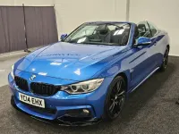 Used BMW 420 M Sport 2014 Blue Cabriolet