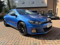 Begagnad VW Scirocco GT 2015 Blå Sportkupé