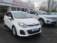 Used Kia Rio 84 HP (61 kW) 2016 White Hatchback