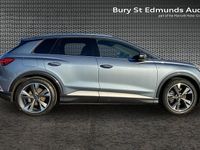 Used Audi Q4 e-tron S-Line 150 kW (204 HP) 2022 Blue SUV