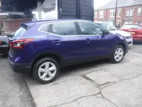 Used Nissan Qashqai Acenta Premium 2018 Blue SUV