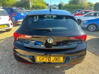 Used Vauxhall Astra SRi 110 HP (80 kW) 2020 Black Hatchback