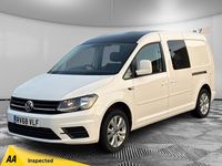 Used VW Caddy Maxi S 102 HP (75 kW) 2018 White MPV