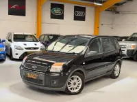 Used Ford Fusion Zetec 2008 Black Hatchback