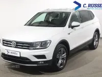 Used VW Tiguan Allspace Match 150 HP (110 kW) 2020 White SUV
