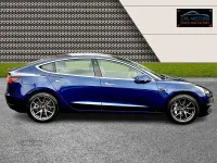 Used Tesla Model 3 Long Range AWD 366 kW (498 HP) 2020 Blue Sedan