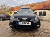 Used Kia Rio 109 HP (80 kW) 2011 Black Hatchback