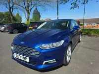 Begagnad Ford Mondeo Titanium 2017 Blå Halvkombi