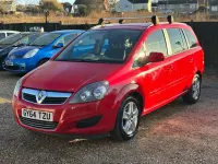 Used Vauxhall Zafira 2014 Red MPV
