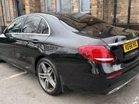 Used Mercedes E220 AMG line 2017 Black Sedan