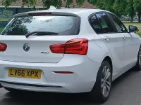 Used BMW 116 Sport Line 2016 White Hatchback
