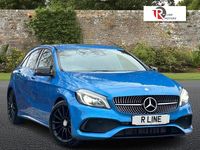 Used Mercedes A200 AMG Line Premium 2017 Blue Hatchback