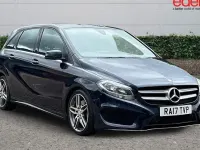 Used Mercedes B220 Executive 177 HP (130 kW) 2017 Blue Hatchback