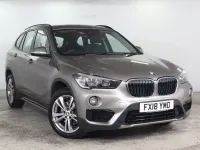 Used BMW X1 Sport Line 190 HP (139 kW) 2018 Silver SUV