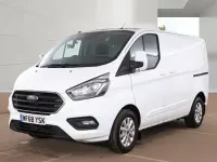 Used Ford Transit Custom Limited 170 HP (125 kW) 2018 White Van