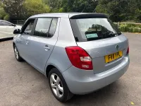Used Skoda Fabia SE 2011 Blue Hatchback