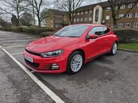 Used VW Scirocco 125 HP (91 kW) 2015 Red Coupe