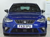 Used Seat Ibiza XCELLENCE 110 HP (80 kW) 2021 Blue Hatchback
