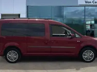 Used VW Caddy Life 101 HP (74 kW) 2019 Red MPV