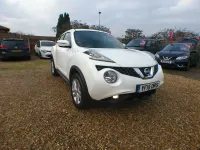 Used Nissan Juke Acenta Premium 115 HP (84 kW) 2015 White SUV