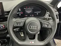 Used Audi A4 Black Edition 150 HP (110 kW) 2024 Blue Estate