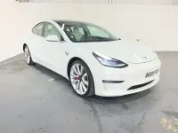 Used Tesla Model 3 Performance 330 kW (449 HP) 2019 White Sedan