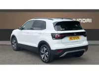Used VW T-Cross Black Edition 110 HP (80 kW) 2023 White SUV