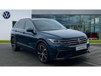 Used VW Tiguan R-line 190 HP (139 kW) 2022 Nightshade blue metallic SUV