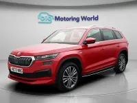 Used Skoda Kodiaq LAURIN & KLEMENT 150 HP (110 kW) 2023 Red SUV