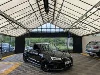 Used Audi A1 Sportback S-Line 125 HP (91 kW) 2018 Black Hatchback