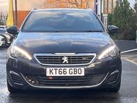 Used Peugeot 308 SW GT 180 HP (132 kW) 2017 Black Estate