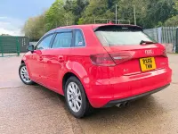Usado Audi A3 Sport 2017 Rojo Utilitario