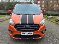 Used Ford Transit Custom Sport 185 HP (136 kW) 2021 Orange Van