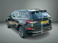 Used Skoda Kodiaq SportLine 150 HP (110 kW) 2023 Black SUV