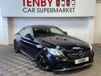 Used Mercedes C220 AMG Line Premium 2018 Blue Coupe