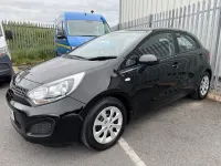 Used Kia Rio 2015 Black Hatchback