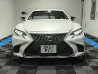Used Lexus LS500h 2024 Pearl white Sedan