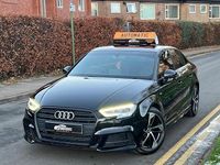 Used Audi A3 Black Edition 150 HP (110 kW) 2019 Black Sedan