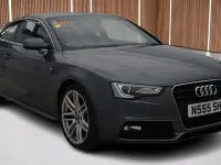 Used Audi A5 S-Line 190 HP (139 kW) 2016 Grey Coupe