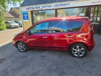 Used Nissan Note N-TEC 2011 Red Hatchback