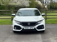 Begagnad Honda Civic SR 2018 Vit Halvkombi