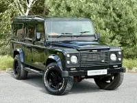 Used Land Rover Defender 122 HP (89 kW) 2008 Black Estate